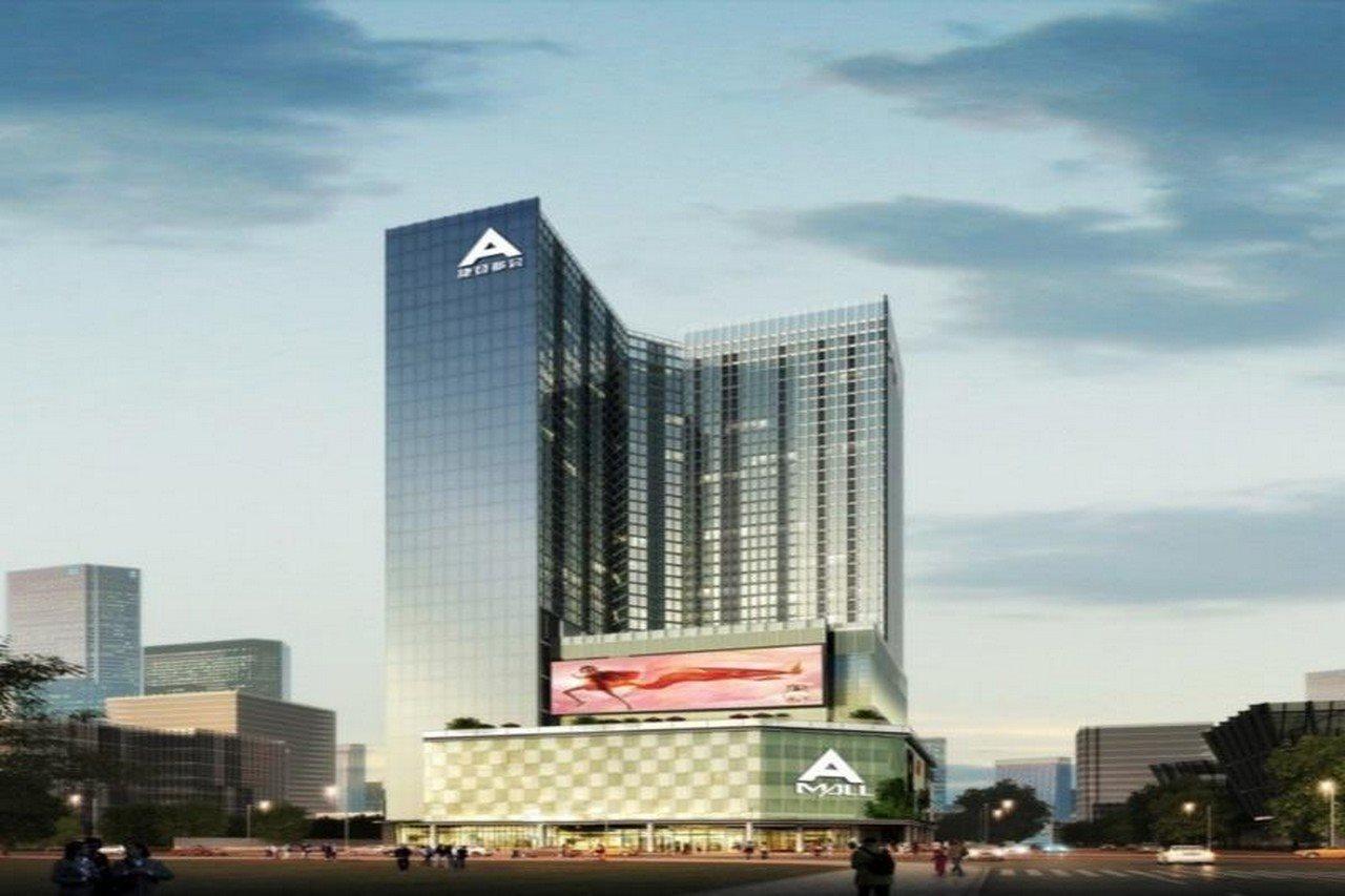Aoyou International Apartment Hotel A Mall Brunch Guangzhou Eksteriør bilde