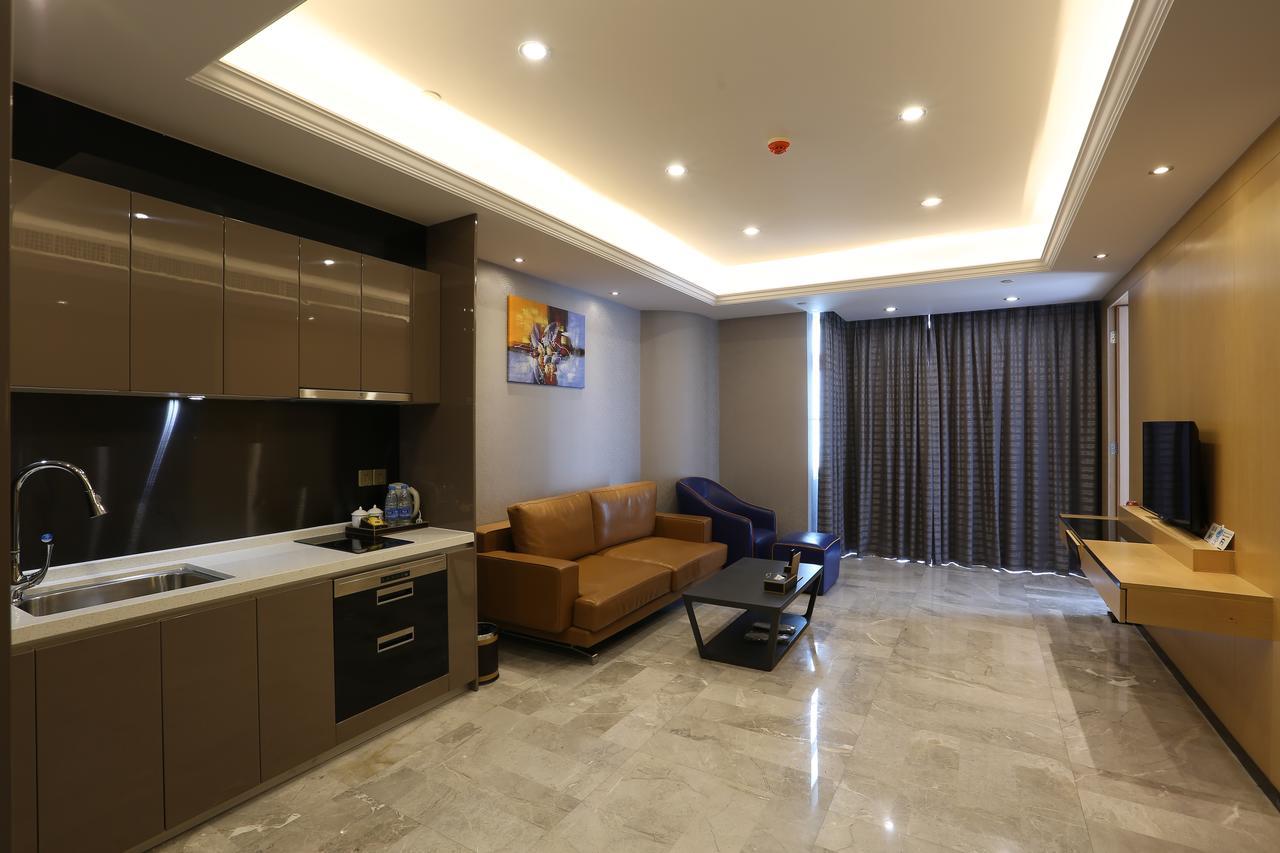 Aoyou International Apartment Hotel A Mall Brunch Guangzhou Eksteriør bilde