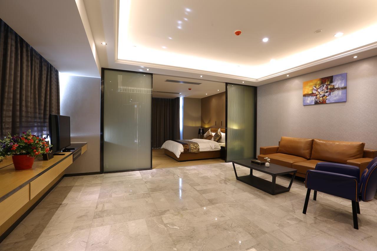 Aoyou International Apartment Hotel A Mall Brunch Guangzhou Eksteriør bilde