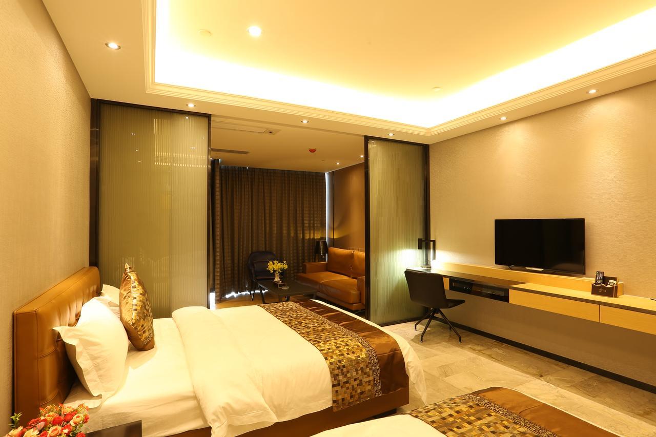 Aoyou International Apartment Hotel A Mall Brunch Guangzhou Eksteriør bilde