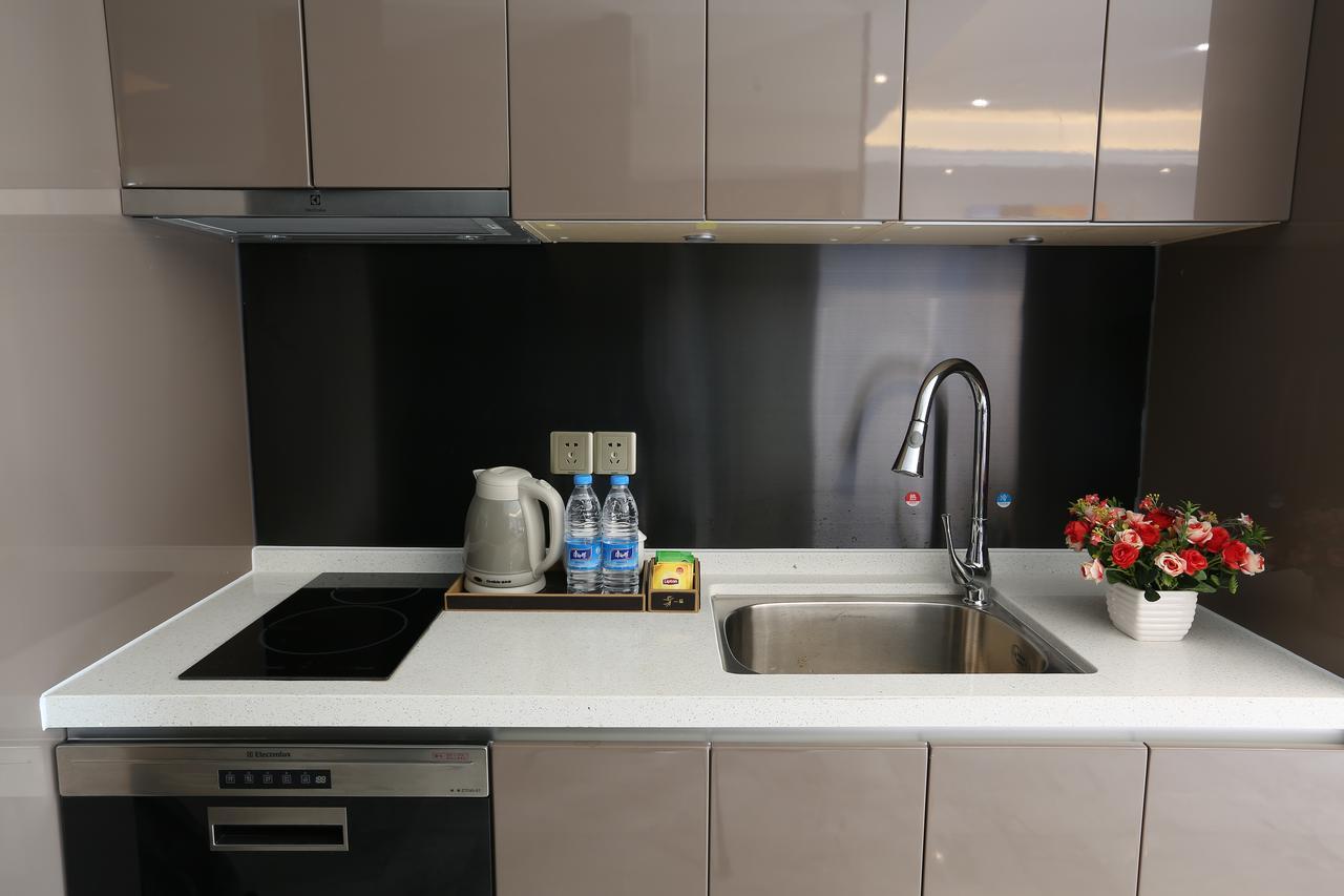 Aoyou International Apartment Hotel A Mall Brunch Guangzhou Eksteriør bilde