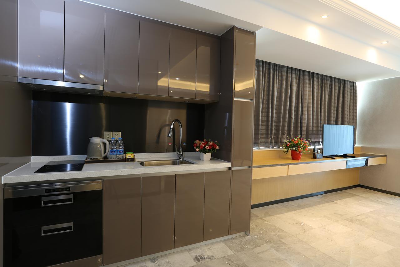 Aoyou International Apartment Hotel A Mall Brunch Guangzhou Eksteriør bilde