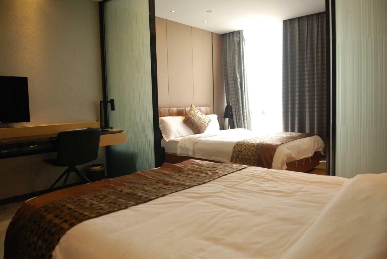 Aoyou International Apartment Hotel A Mall Brunch Guangzhou Eksteriør bilde